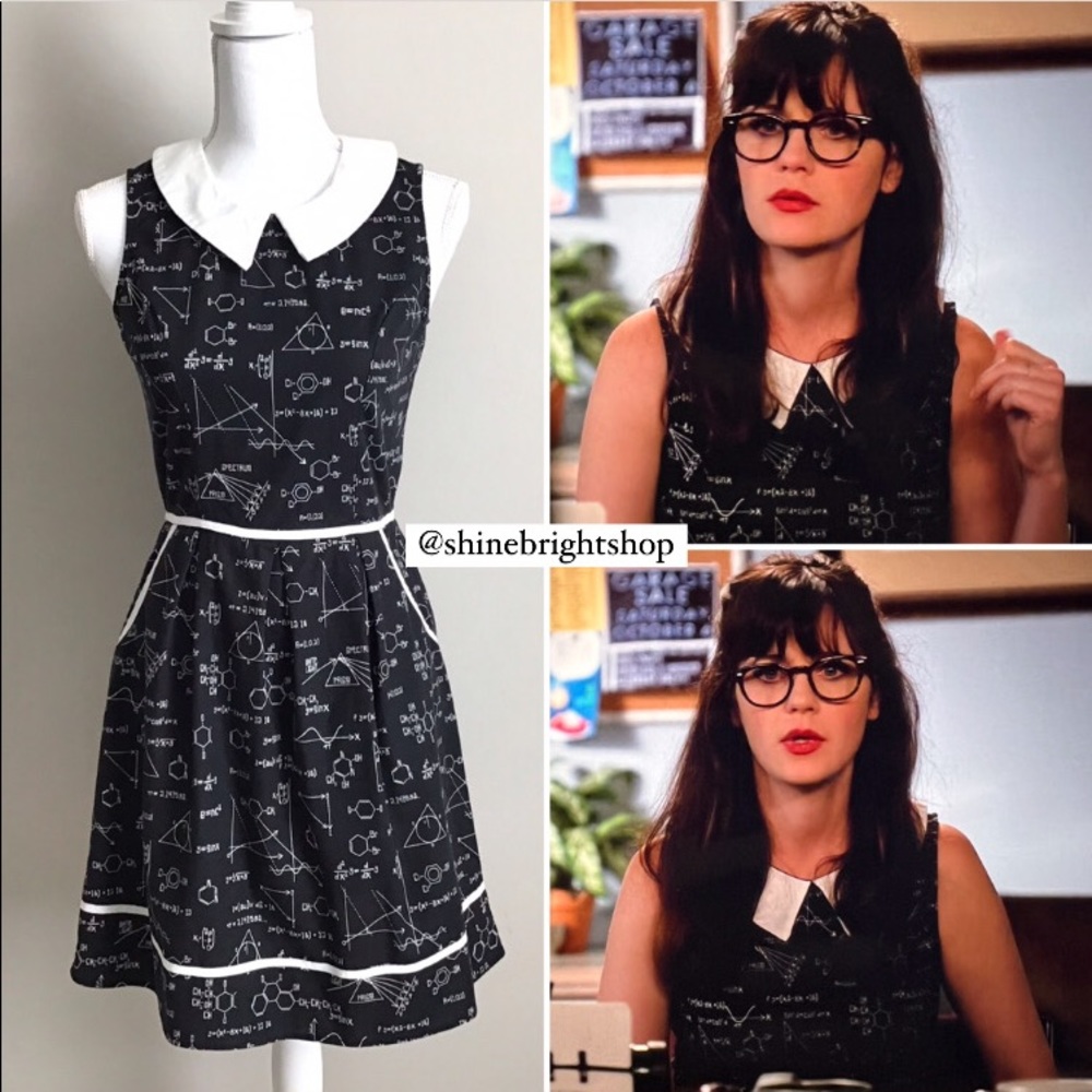 Vintage Retro Style Dress ASO Jessica Day in New Girl - Picture 2 of 11